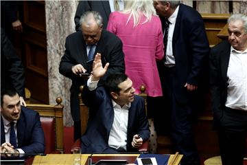 GREECE VOTE OF CONFIDENCE