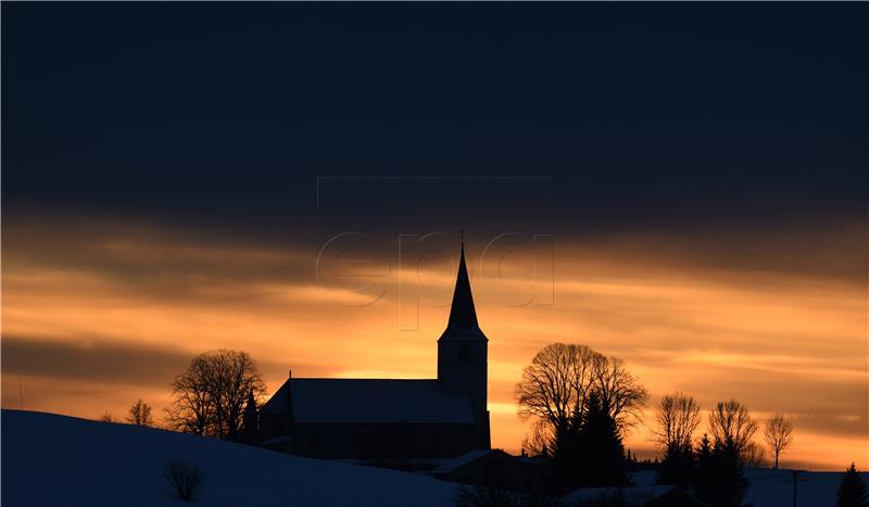 FRANCE WEATHER SUNSET