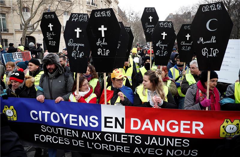 FRANCE YELLOW VESTS PROTEST