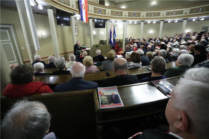 Svečanost u povodu 75. obljetnice osnutka Desetog korpusa zagrebačkog NOV Hrvatske