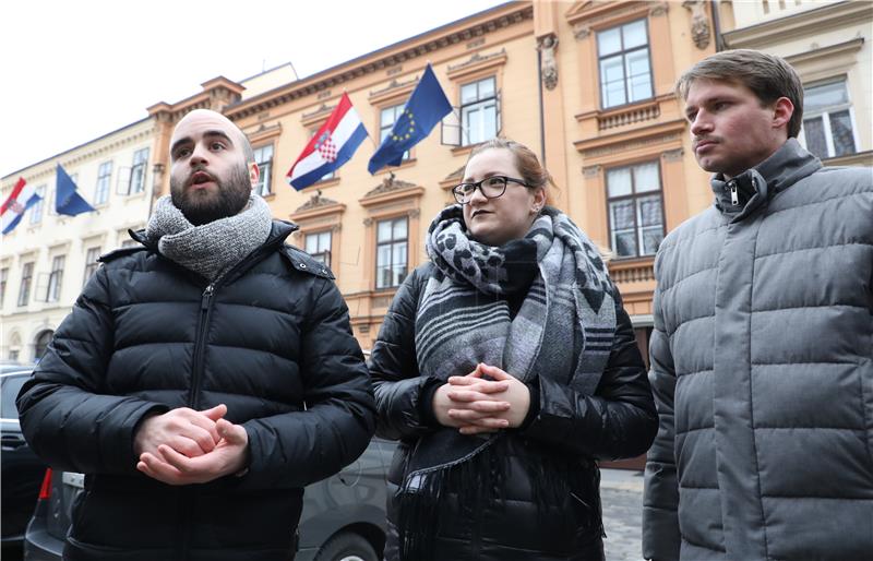 Konferencija za medije Građanske inicijative "Narod odlučuje"