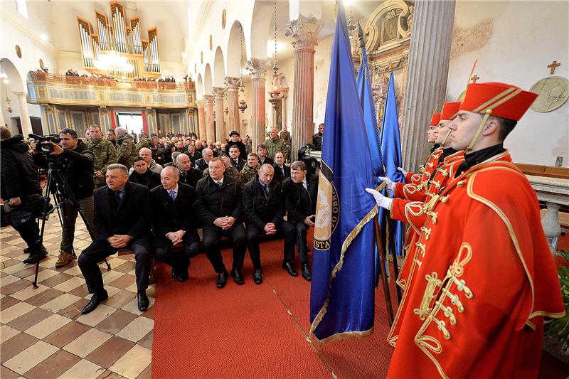 Misno slavlje u svetištu sv. Šime povodom 26. obljetnice VRO „Maslenica"