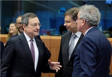 BELGIUM EUROGROUP FINANCE MINISTERS MEETING