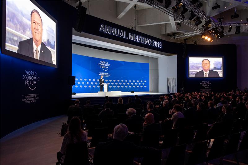 SWITZERLAND WORLD ECONOMIC FORUM WEF 2019