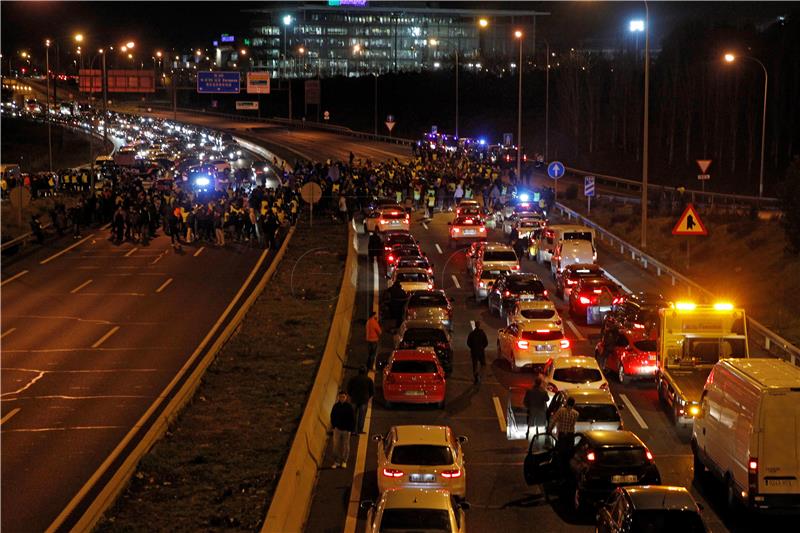 SPAIN TAXI STRIKE