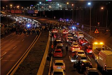 SPAIN TAXI STRIKE