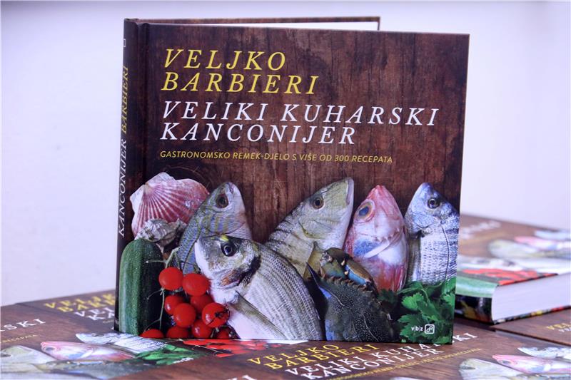 Predstavljen "Veliki kuharski kanconjer" Veljka Barbierija