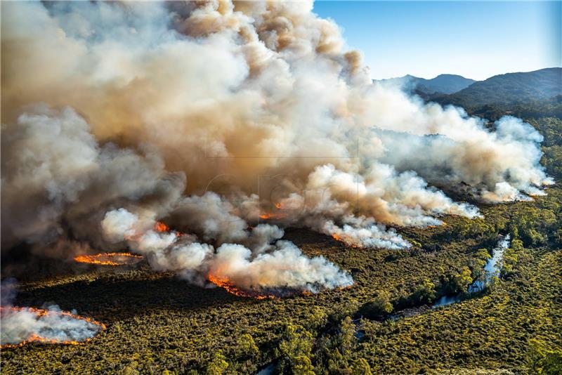 AUSTRALIA TASMANIA BUSHFIRES