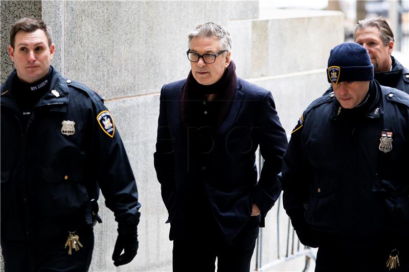 USA NEW YORK ALEC BALDWIN COURT HEARING