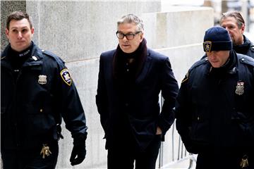 USA NEW YORK ALEC BALDWIN COURT HEARING