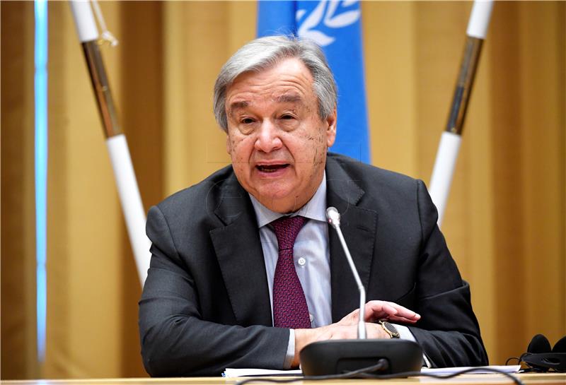 Guterres: Gubimo utrku s ubrzanjem klimatskih promjena