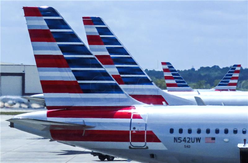 (FILE) USA ECONOMY AMERICAN AIRLINES