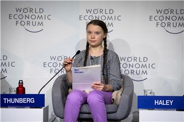 SWITZERLAND WORLD ECONOMIC FORUM WEF 2019