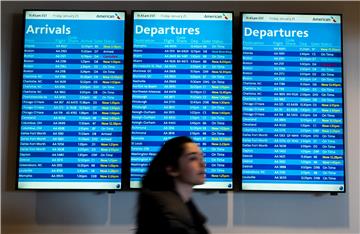 USA NEW YORK LAGUARDIA AIRPORT DELAYS GOVERNMENT SHUTDOWN