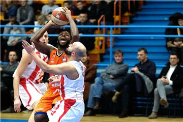 Utakmica 17. kola košarkaške ABA lige Cedevita - Crvena zvezda