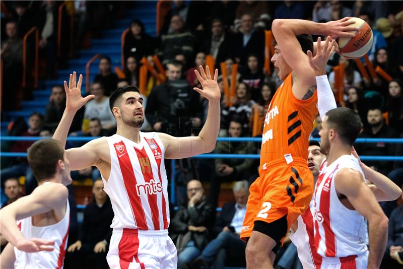 Utakmica 17. kola košarkaške ABA lige Cedevita - Crvena zvezda