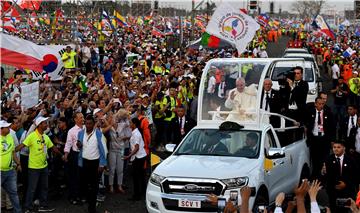 PANAMA WORLD YOUTH DAY POPE