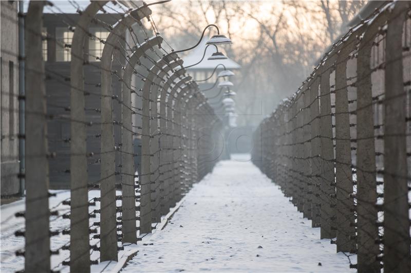 POLAND WWII KL AUSCHWITZ LIBERATION ANNIVERSARY