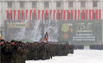 RUSSIA WWII LENINGRAD BLOCKADE ANNIVERSARY