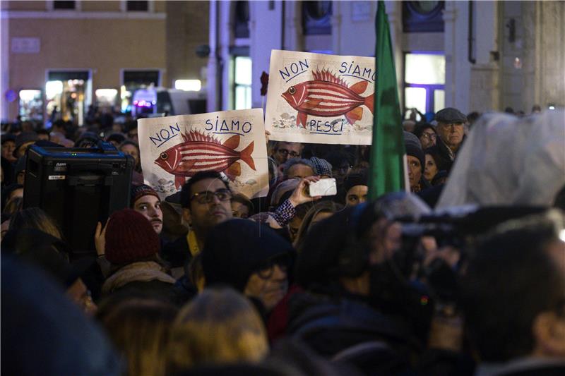 ITALY MIGRATION SEA WATCH SUPPORT PROTEST