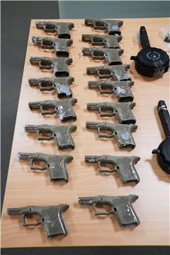 AUSTRALIA CRIME SEIZED GUN PARTS SMUGGLE