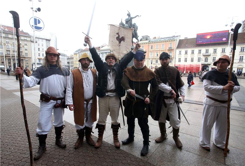 Konferencija za medije na kojoj je najavljena 11. manifestacija Seljačka buna - Bitka kod Stubice