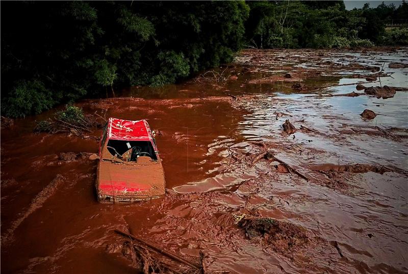 Neće biti pronađena tijela svih stradalih u puknuću brane u Brazilu