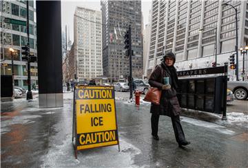 USA WEATHER POLAR VORTEX