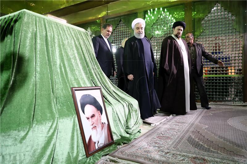 IRAN GOVERNMENT ROUHANI KHOMEINI SHRINE