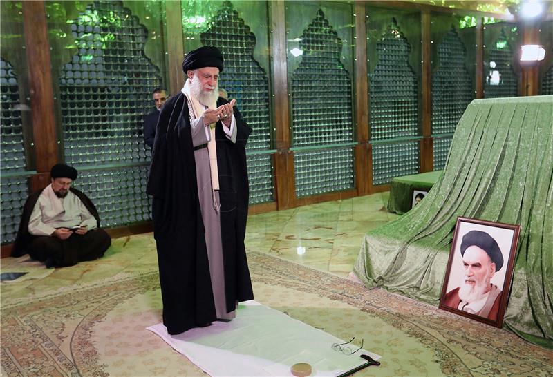 IRAN GOVERNMENT ROUHANI KHOMEINI SHRINE