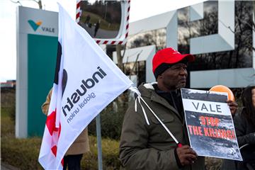 SWITZERLAND BRAZIL DAM VALE PROTEST