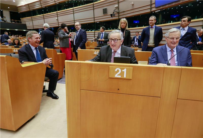 BELGIUM EU PLENARY SESSION