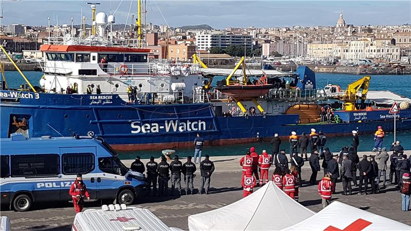 ITALY MIGRATION SEA WATCH