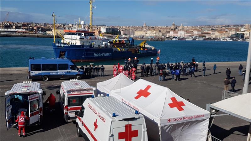 ITALY MIGRATION SEA WATCH