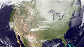 USA WEATHER POLAR VORTEX