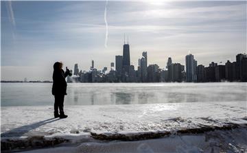 USA WEATHER POLAR VORTEX