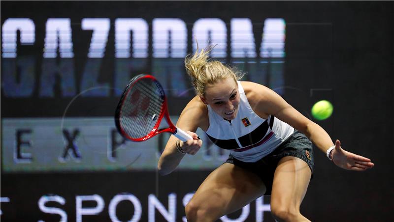 Croatia's Vekic makes her way into semi-final of WTA tournament in St. Petersburg