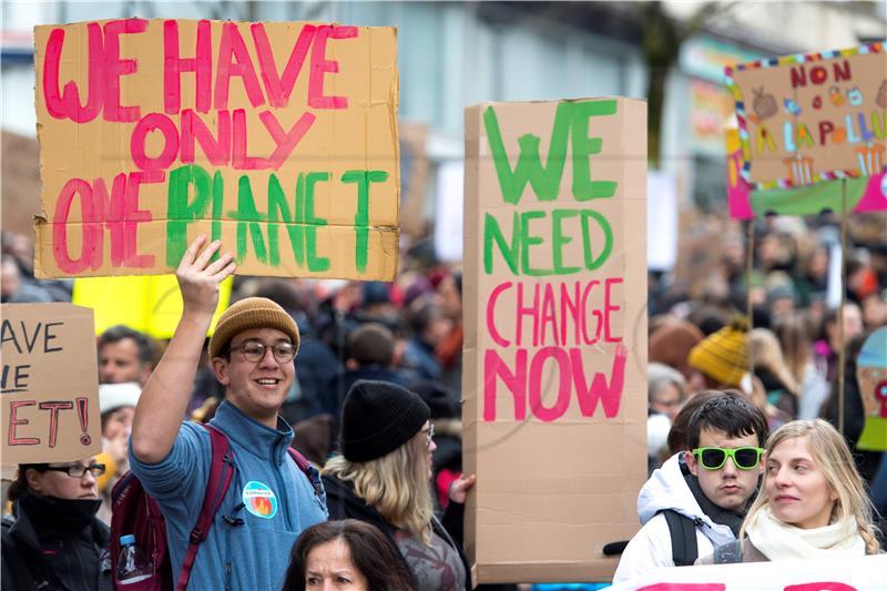 SWITZERLAND PROTEST CLIMATE STRIKE