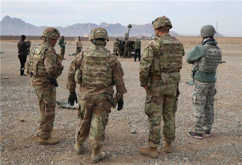 AFGHANISTAN USA DEFENSE ARMY TRAINING