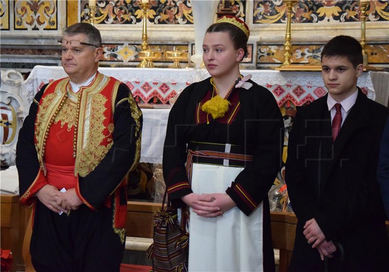 Festivity of Saint Blaise held, heavy rain cancels procession through Dubrovnik