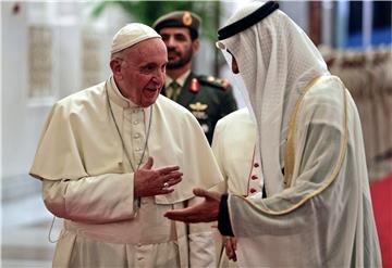 UAE POPE FRANCIS VISIT