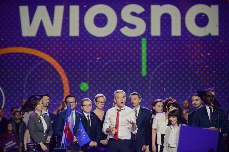 POLAND WARSAW NEW PARTY SPRING