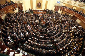 (FILE) EGYPT PARLIAMENT CONSTITUTION REFERENDUM