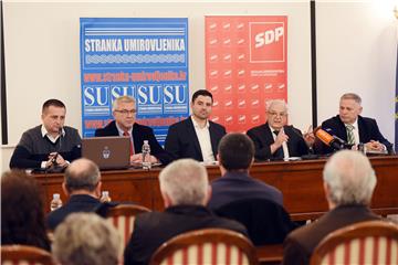 Zajednička konferencija za medije SDP-a i SU-a