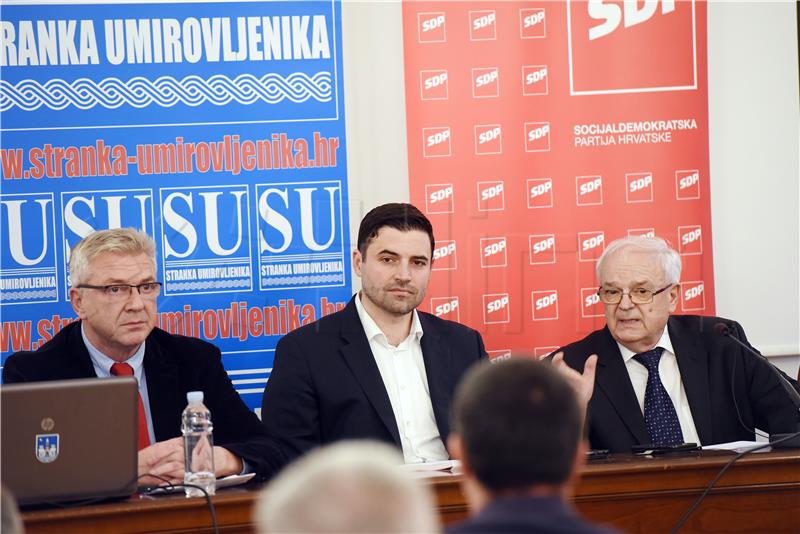 Zajednička konferencija za medije SDP-a i SU-a