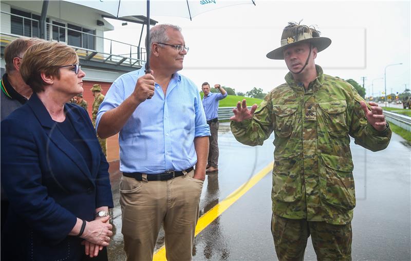 AUSTRALIA SCOTT MORRISON TOWNSVILLE FLOODS