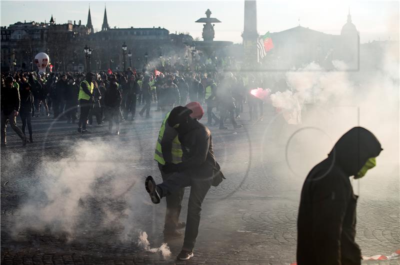 FRANCE PROTEST NATIONWIDE STRIKE