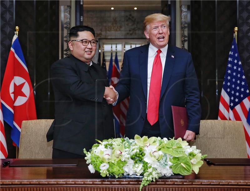 (FILE) SINGAPORE USA NORTH KOREA SUMMIT VIETNAM