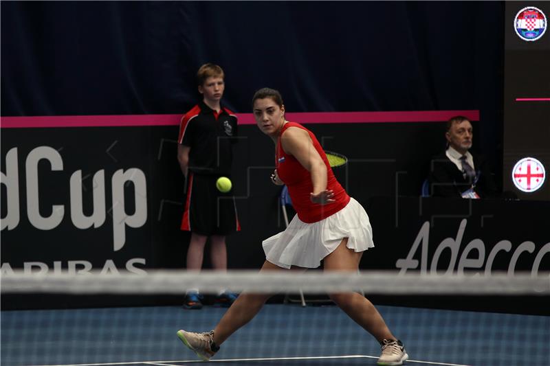 Fed Cup: Hrvatska pobijedila Gruziju