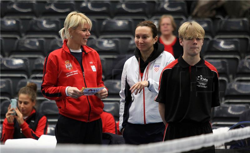 Fed Cup, Hrvatska - Srbija, Fett protiv Danilović